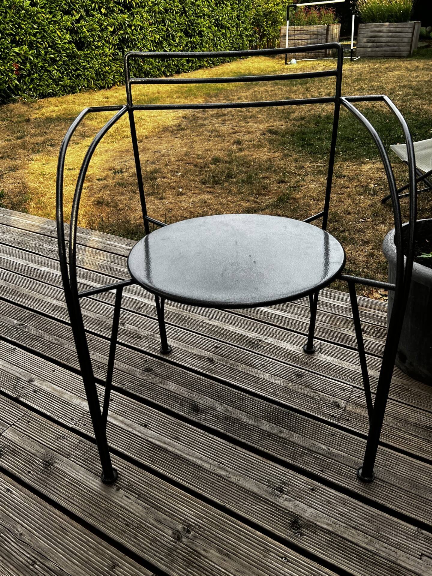 Suite de 4 fauteuils "Lune d'Argent" – Pascal Mourgue – Fermob