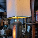 Desk lamp by Willy Daro in agate, 1970s