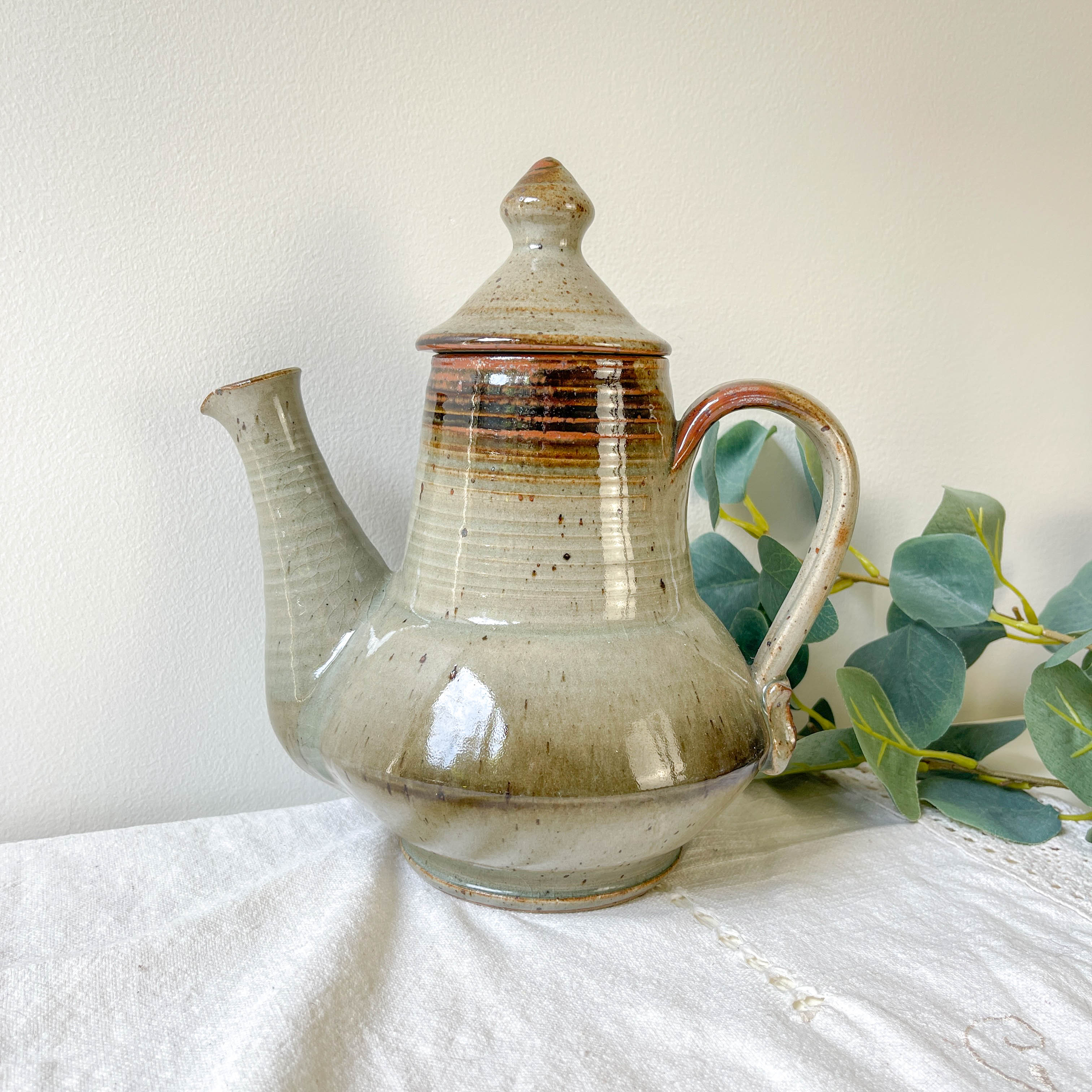 Vintage C. Dangon Salins coffee set from the 1950s