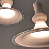 Paire de suspensions en opaline de Michael Bang pour Royal Copenhagen, années 1970