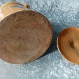 Alsacian milk jar covered in enamel sandstone