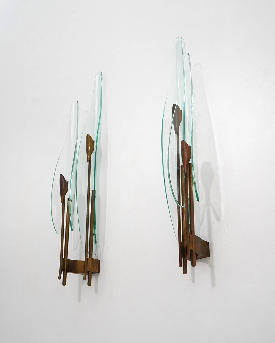 Wall lamp mod. 1461 by Max Ingrand, Fontana Arte, 1960s