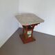 Indonesia table with marble top