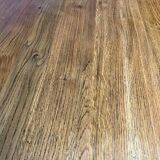 Round Oak Brutalist Rustic Coffeetable