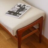 Scandinavian footrest, teak, 1960