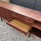 Scandinavian teak row