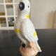 Vintage ceramic parrot
