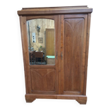 Art deco oak wardrobe