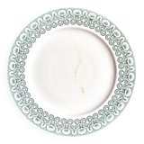 BWM&Co ironstone cake plate, "Lucien" service