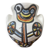 Vase en céramique Vallauris modèle N62 signé Roger Capron, années 1950