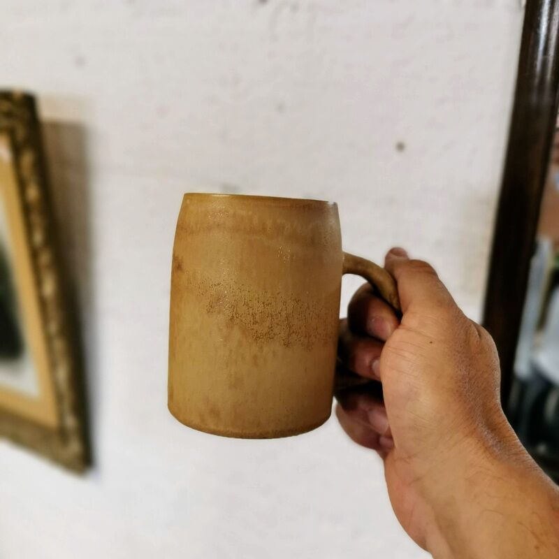 Set of 6 sandstone mugs
