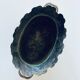 Silver metal flower pot or cover