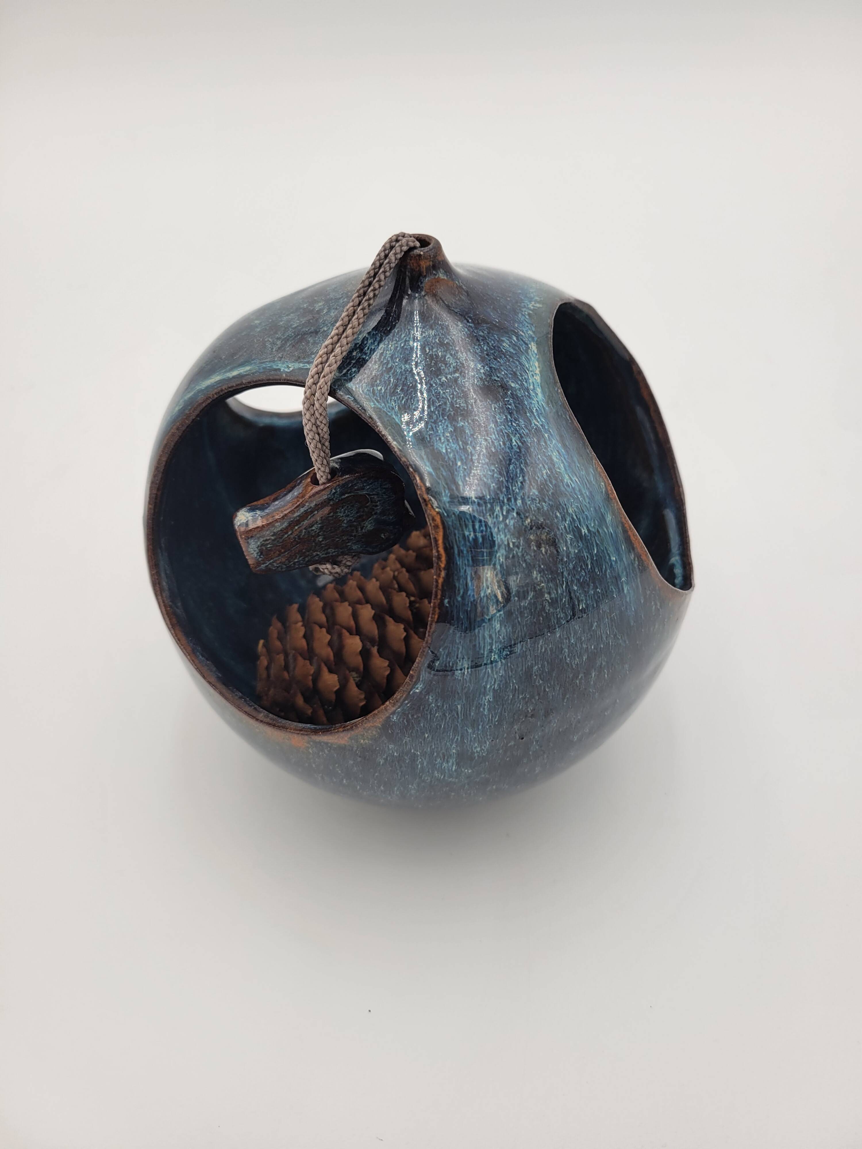 Designer bird feeder / plant stand