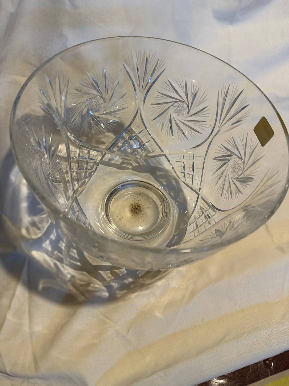 Coupe en cristal