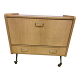 Ancien meuble commode secrétaire bar bois vintage