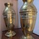 Brass vases from the early 20th century