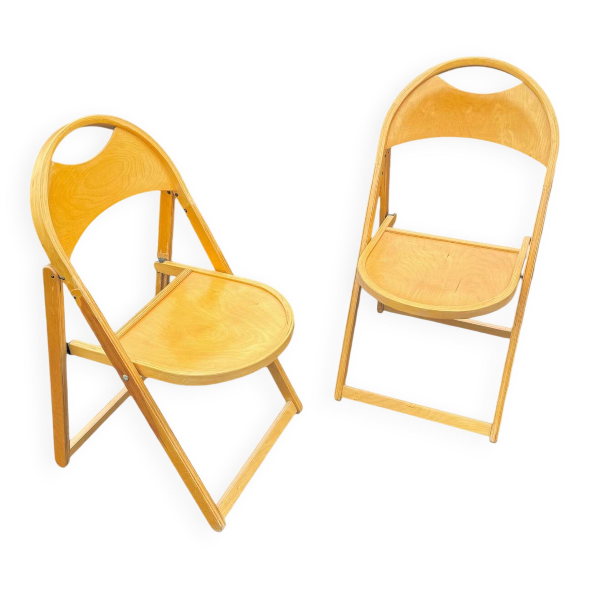 Paire de chaises pliantes  OTK 26 et 27, 1960-1970