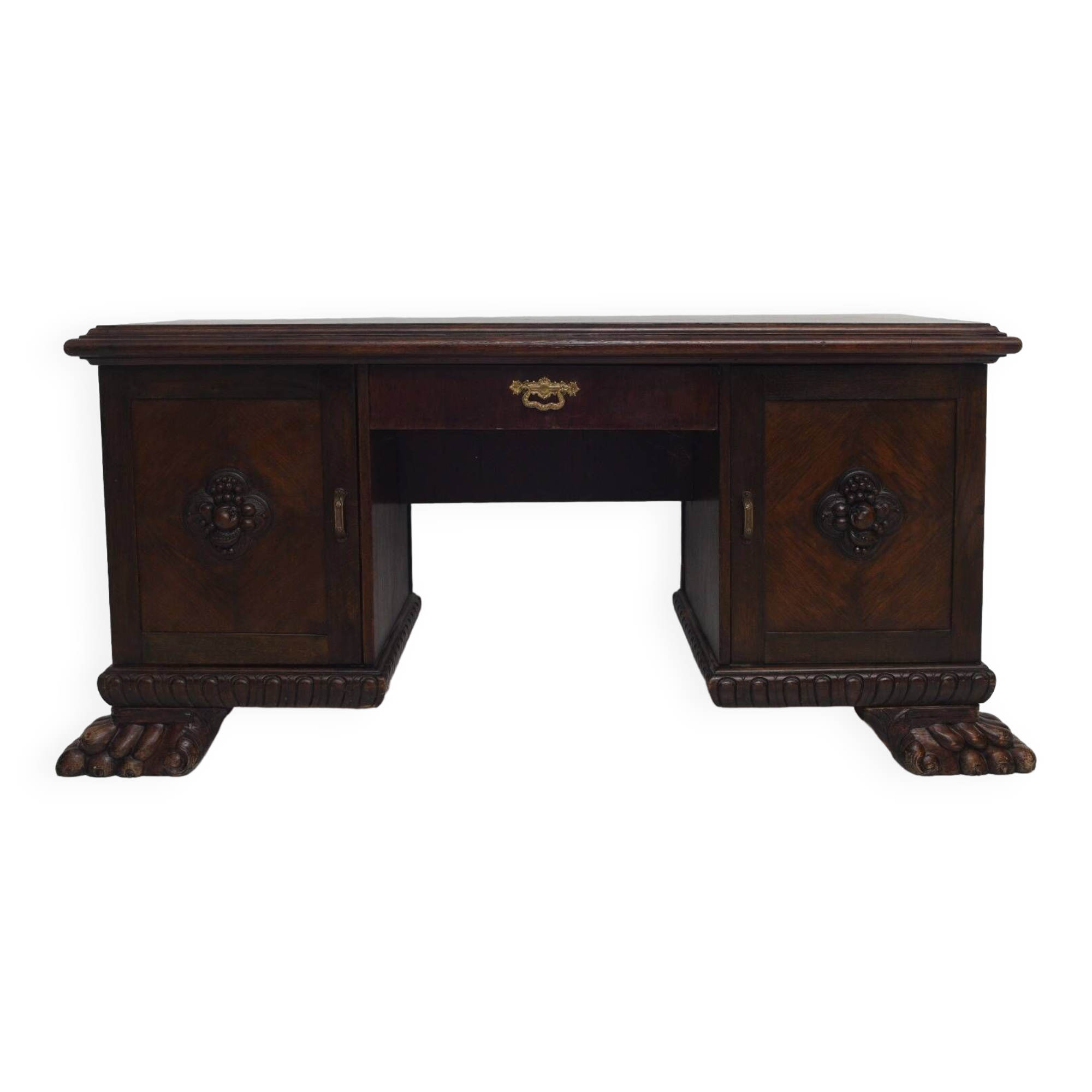Vintage Desk in Walnut, 1920s