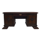 Vintage Desk in Walnut, 1920s