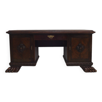 Vintage Desk in Walnut, 1920s