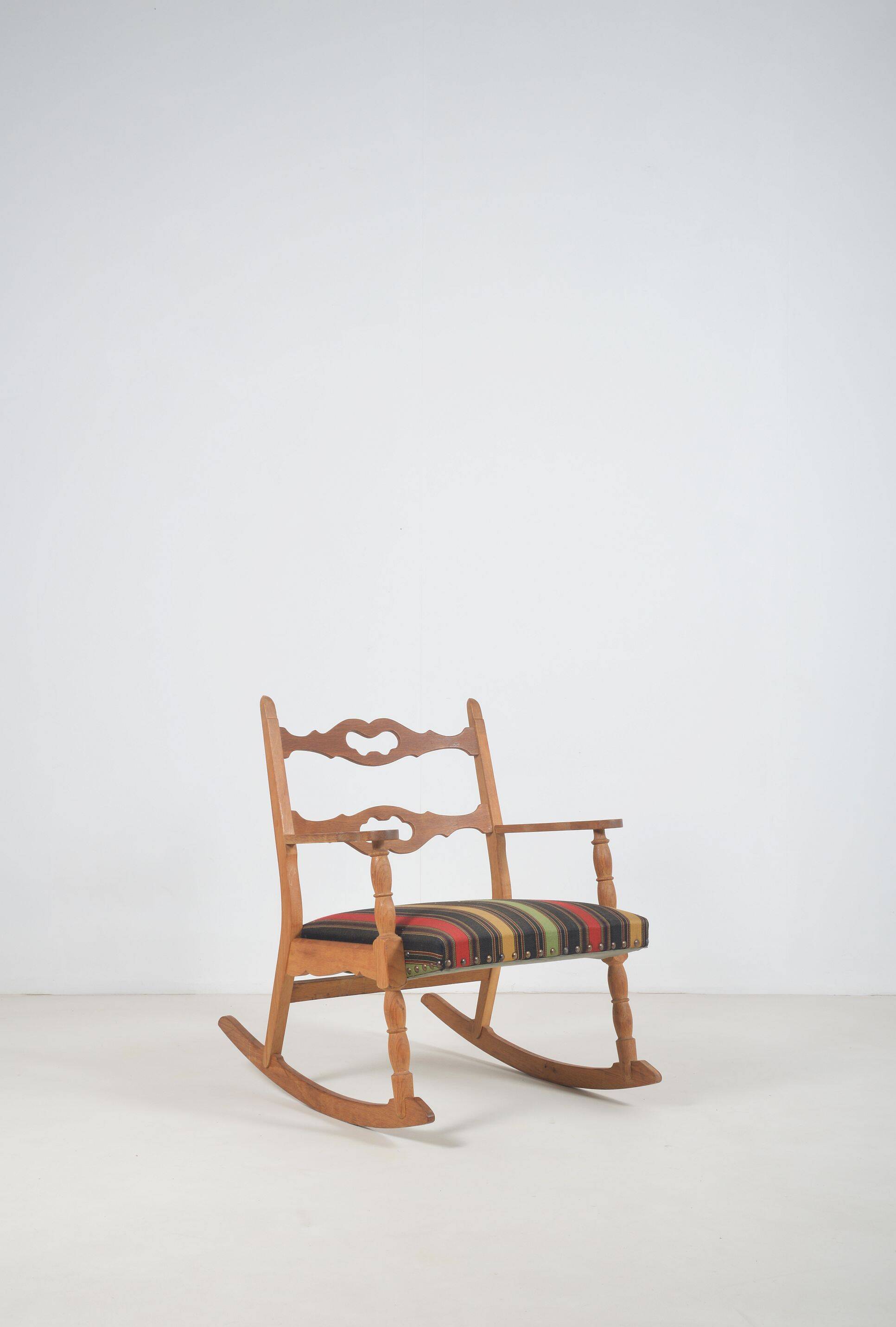 Danish rocking chair by Henning Kjærnulff for EG Kvalitetsmobel, 1960s