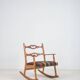 Danish rocking chair by Henning Kjærnulff for EG Kvalitetsmobel, 1960s