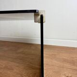 Glass coffee table from the 70s