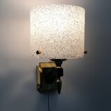 Pair of minimalist vintage wall lamps 50/60