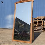 Large 187cm Art Nouveau Mirror, Nancy School, in the Majorelle style