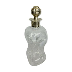 Carafe en verre soufflé - monture bouchon