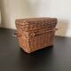 Miniature rattan trunk toy 19th