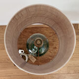 Lampe dame jeanne et rabane
