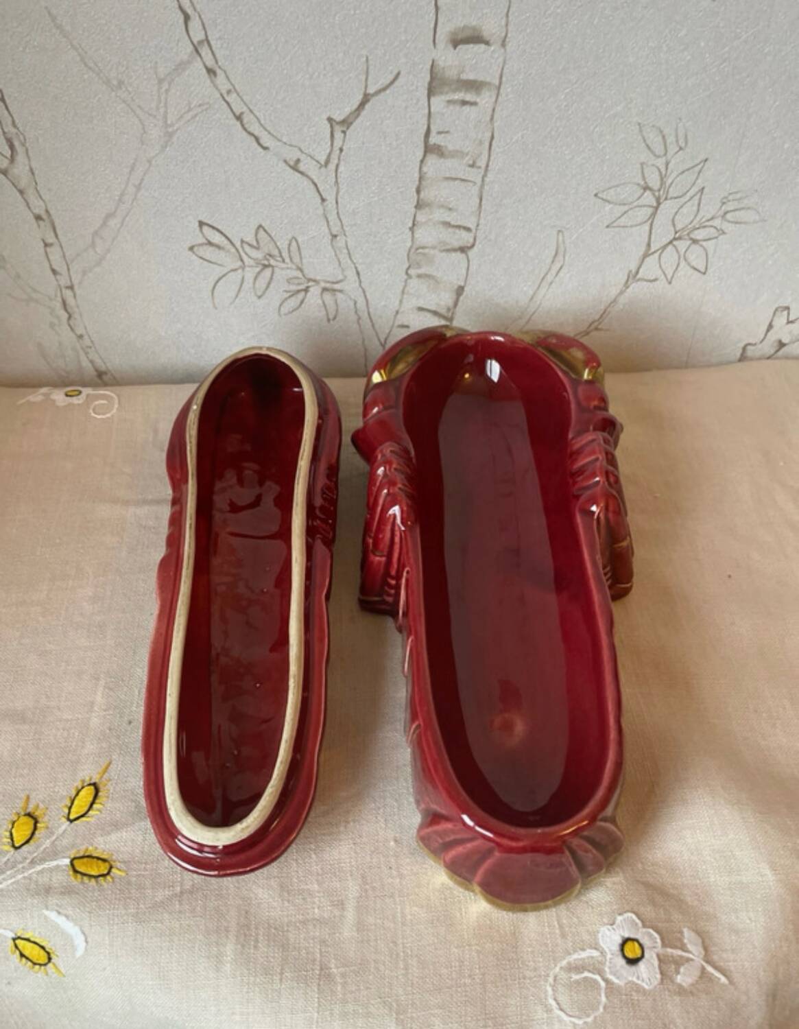 Terrine homard rouge et doré Michel Caugant