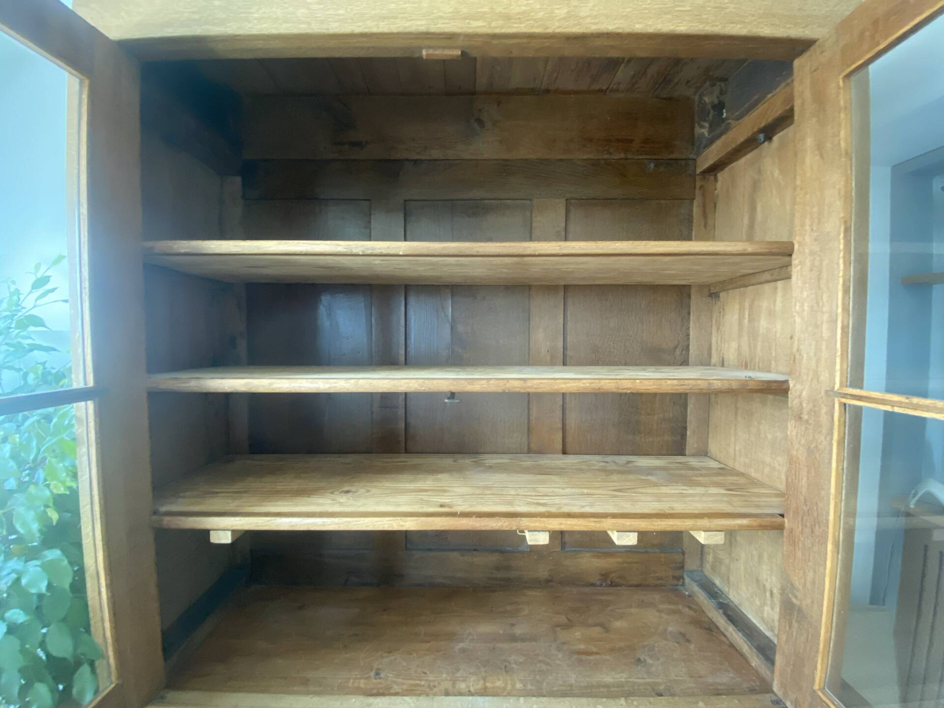 Buffet two bodies in solid oak