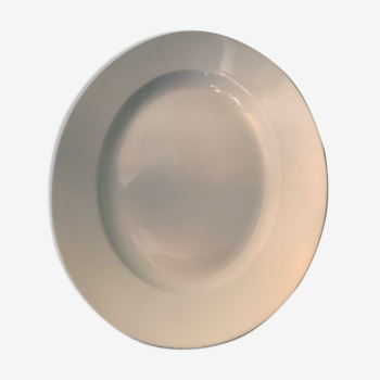 Plat ovale vintage en porcelaine