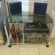 Meuble vintage hifi chrome années 70