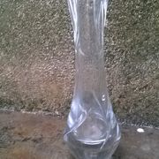 Cut crystal vase