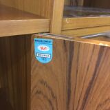 High teak and walnut sideboard 1960