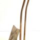 Display star shape mail holder in vintage brass