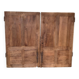 Chestnut door