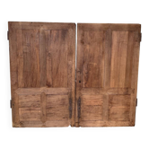 Chestnut door