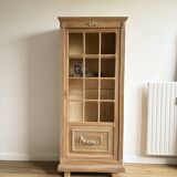 Old Parisian wardrobe solid wood ornaments