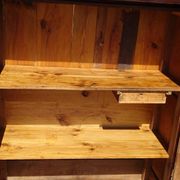 Louis Philippe wardrobe in solid walnut