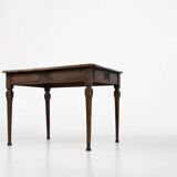 French rustic mid-century side table in wood ca. 1850