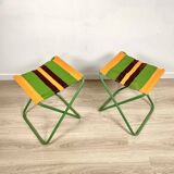 Vintage Folding Chair Set