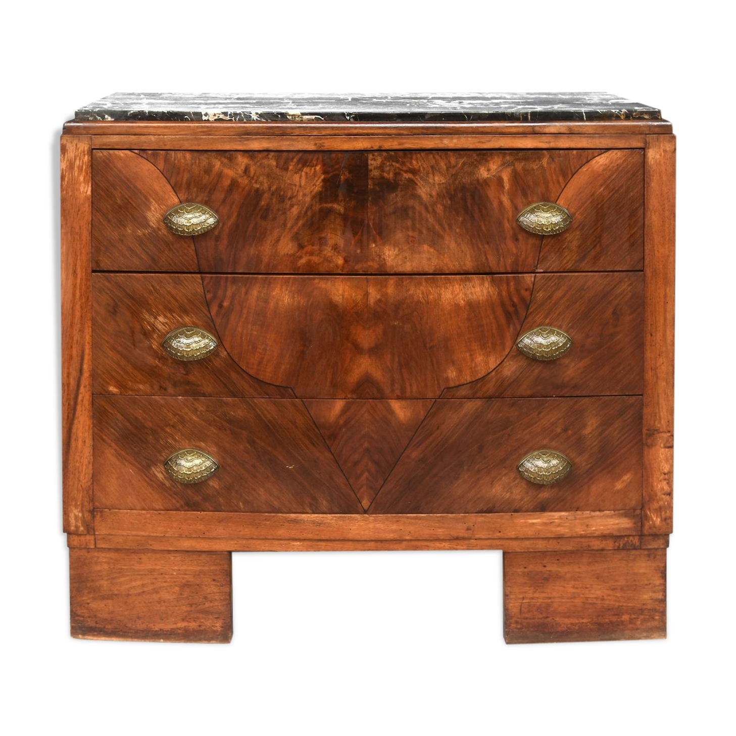 Dresser 3 drawers 1930 Art Deco