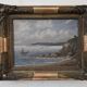 Oil on canvas - Navy - Old painting