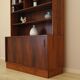 Rosewood bookcase, Danish design, 1970s, manufactured by Hundevad