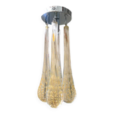 Murano glass flush mount