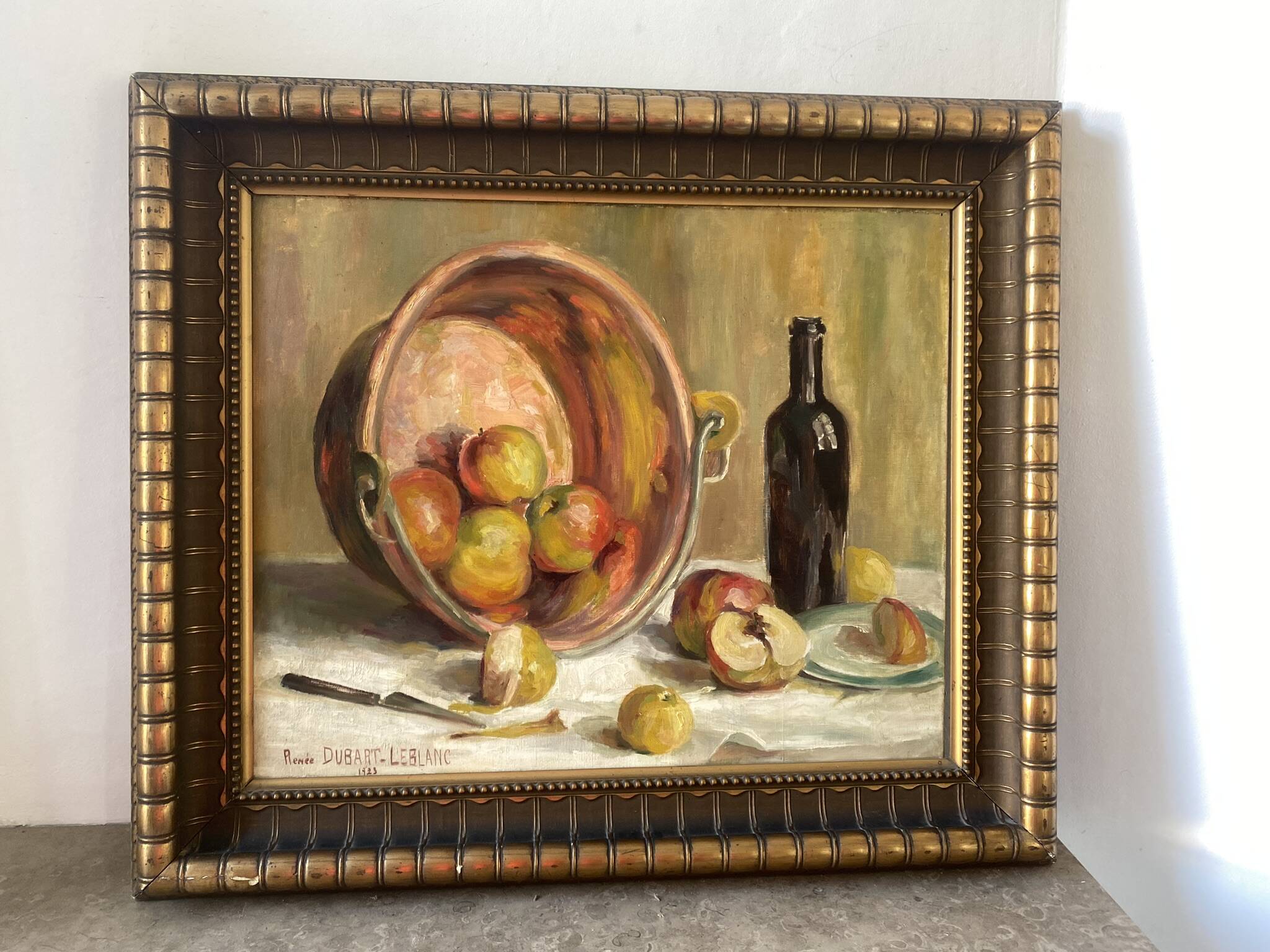 Signed still life from 1923